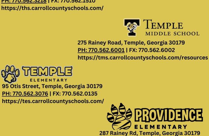 Temple City Schools Information