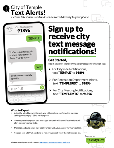 Temple Alerts 