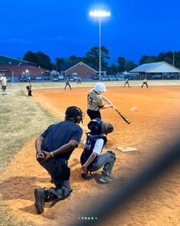 Baseball under the lights