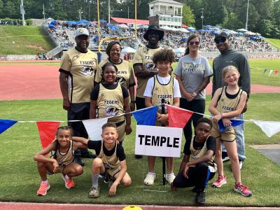 Temple Track Team @ GRPA State Meet
